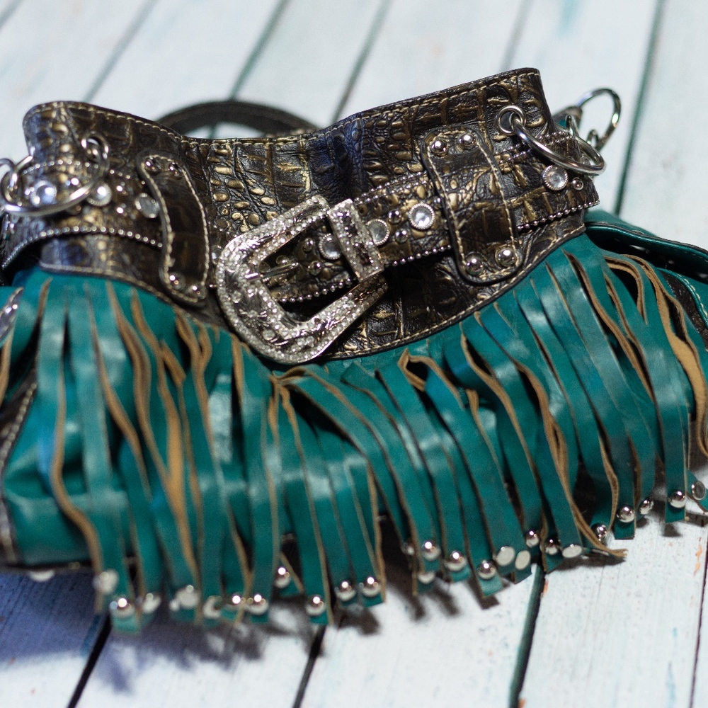 Western Fringe Purse